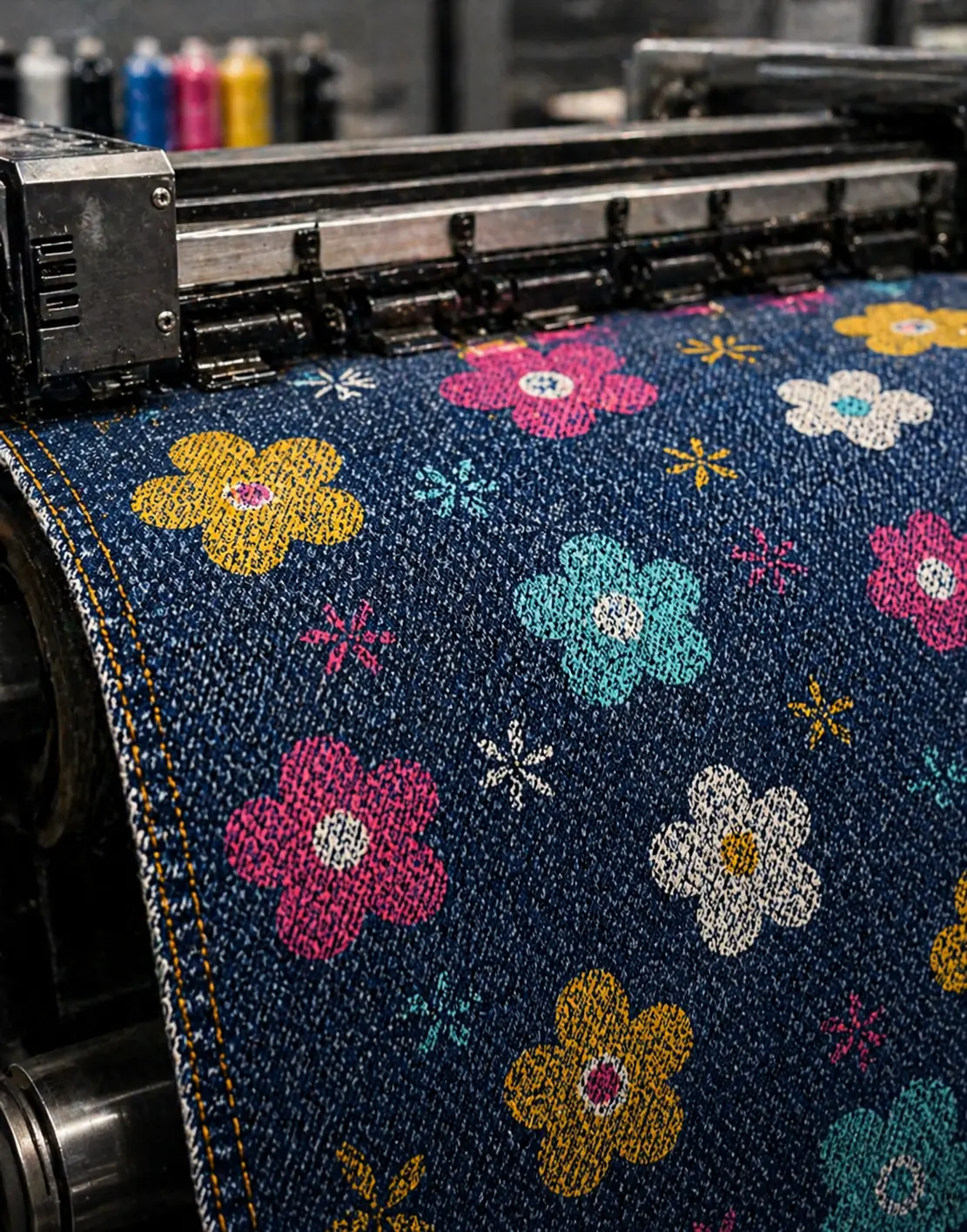 Denim-fabric