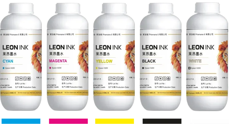 Leon DTF ink bottles